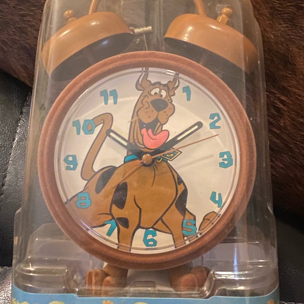 vintage scooby doo bell alarm clock